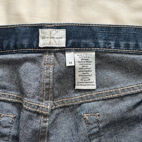 Calvin Klein Jeans Ladies 14 Blue Ankle Cuffs - Picture 5 of 11